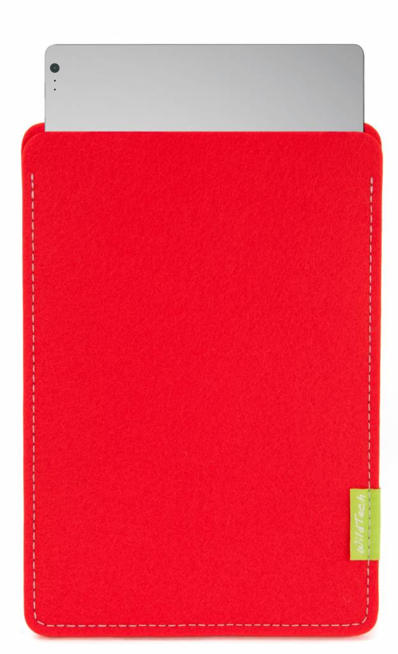 Microsoft Surface Laptop sleeve felt pouch bag Red WildTech