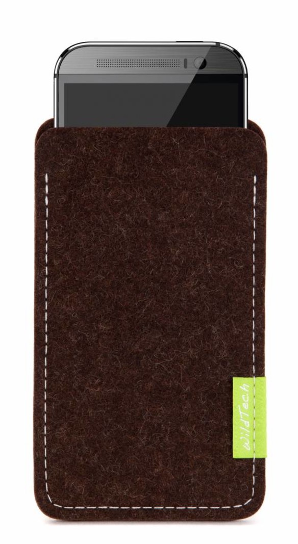 HTC U / Desire / One Sleeve Trüffelbraun