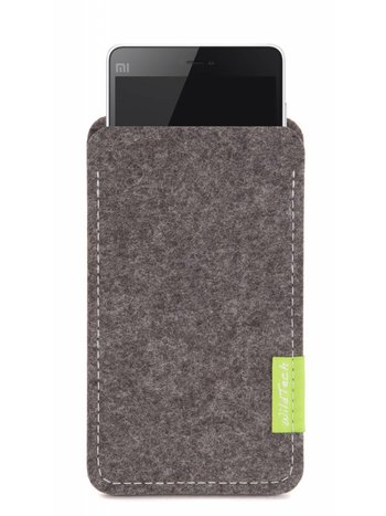 Xiaomi Smartphone Sleeve Grau