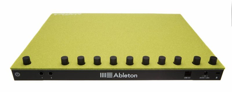 Ableton Push DeckCover Lindgrün