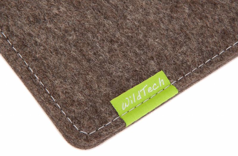 Apple iPad Sleeve Natur-Meliert