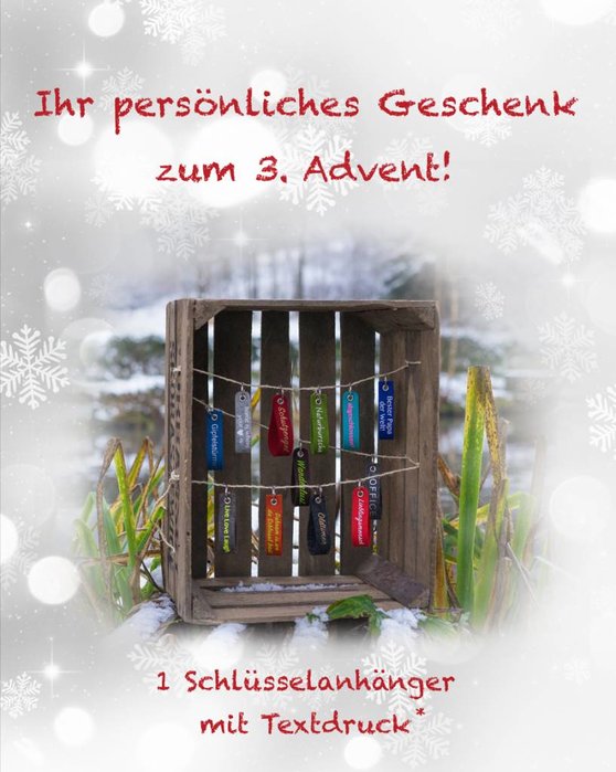 Ihr Geschenk zum 3. Advent