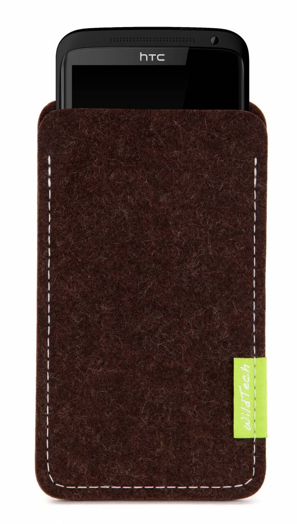 HTC U / Desire / One Sleeve Trüffelbraun