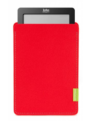 Kobo eBook Sleeve Hellrot