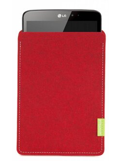 LG G Pad Sleeve Cherry