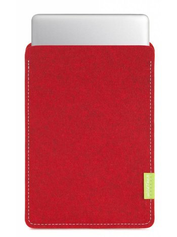 Apple MacBook Sleeve Kirschrot