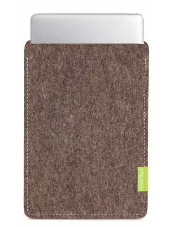 Apple MacBook Sleeve Natur-Meliert