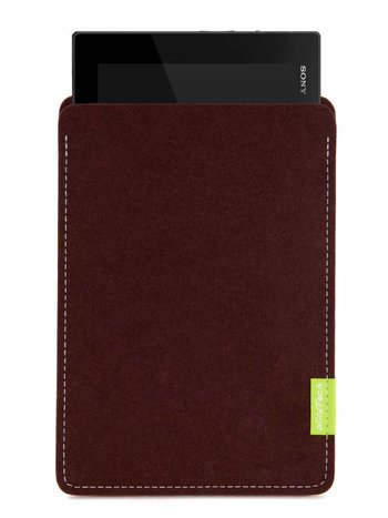Sony Xperia Tablet Sleeve Dunkelbraun
