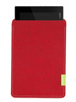 Sony Xperia Tablet Sleeve Kirschrot