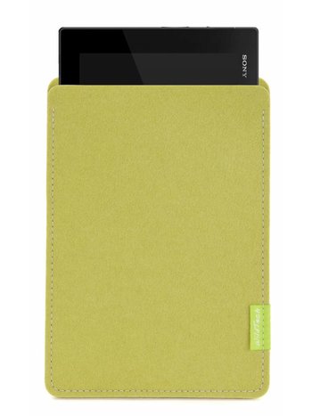 Sony Xperia Tablet Sleeve Lindgrün