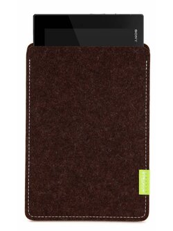 Sony Xperia Tablet Sleeve Trüffelbraun