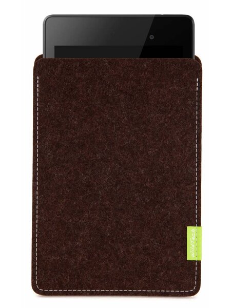 Google Pixel/Nexus Tablet Sleeve Trüffelbraun