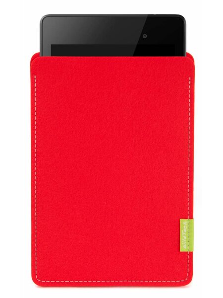 Google Pixel/Nexus Tablet Sleeve Bright-Red