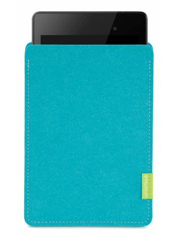 Google Pixel/Nexus Tablet Sleeve Türkis