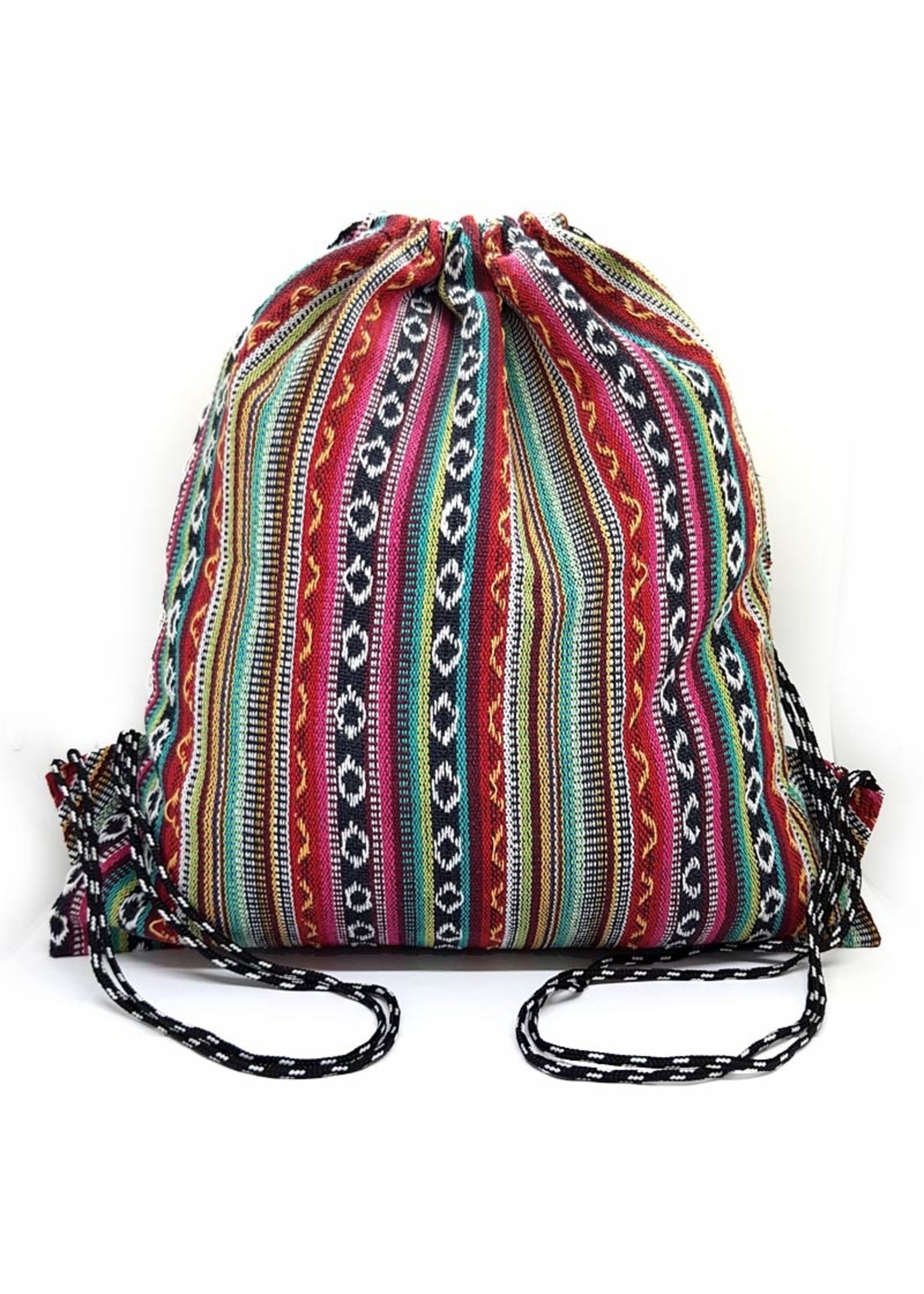 Sac à dos tibétain en coton Gheri Tseten