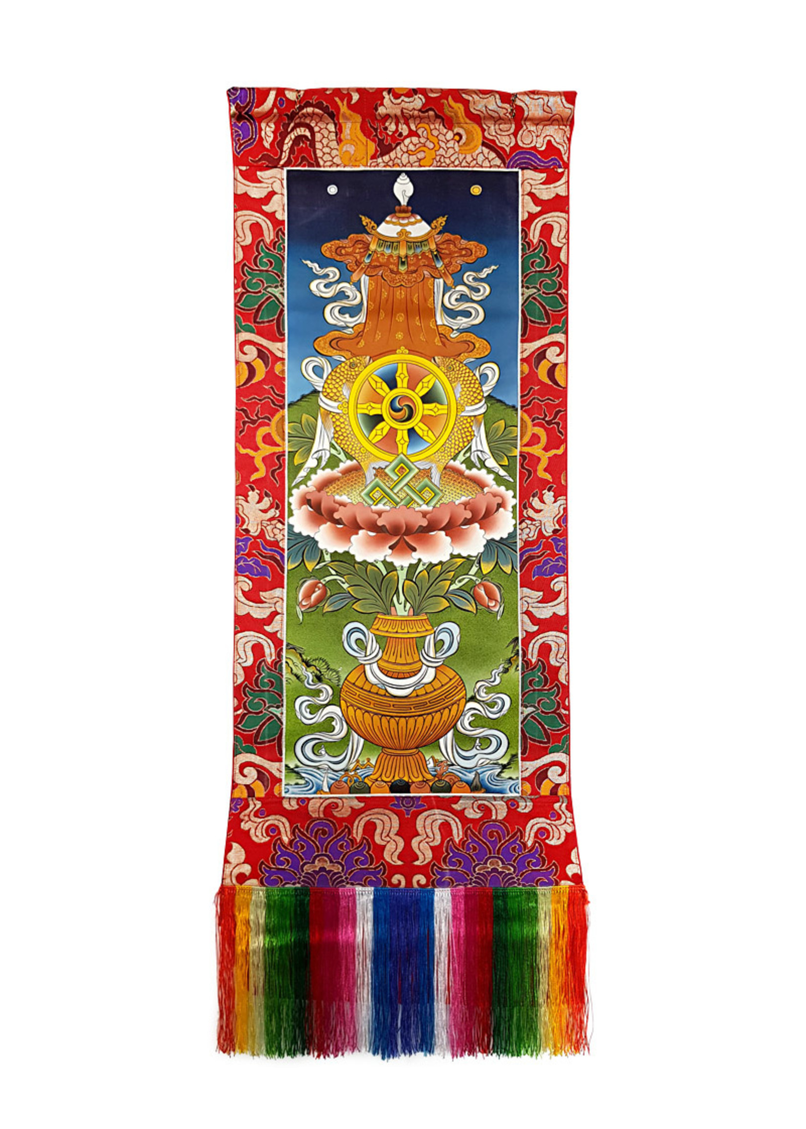 Wall Hanging 8 Auspicious Symbols Nyatri