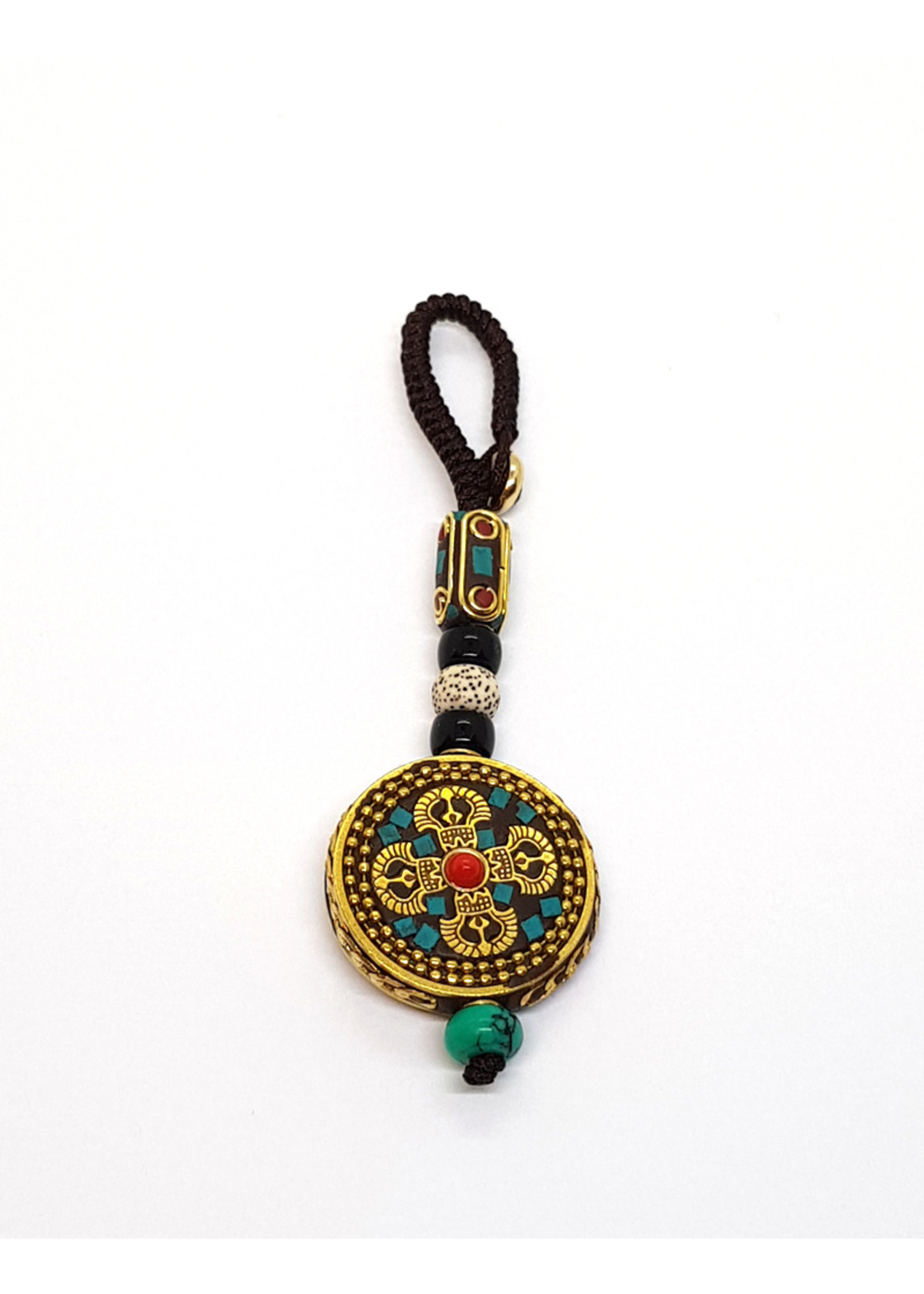 Pendentif / Porte-clés Double Dorje