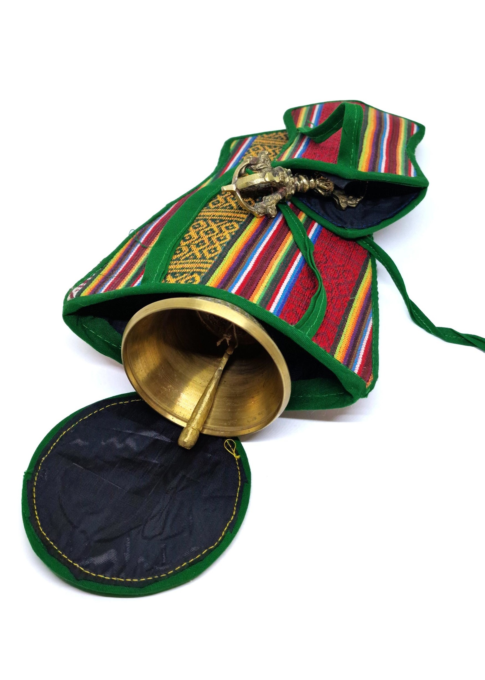 Cloche tibétaine et Dorje (Vajra) avec couvercle