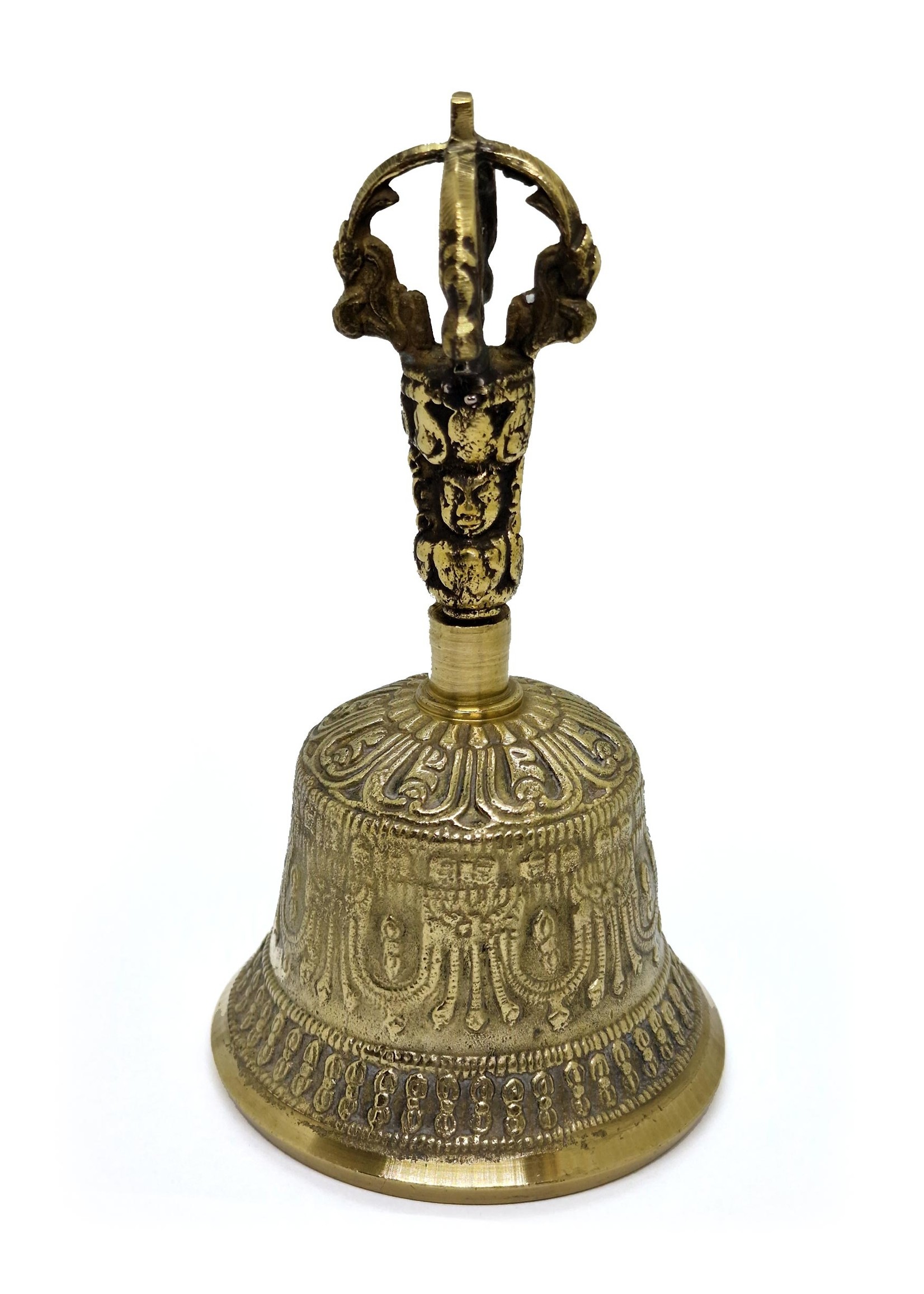 Cloche tibétaine et Dorje (Vajra) avec couvercle