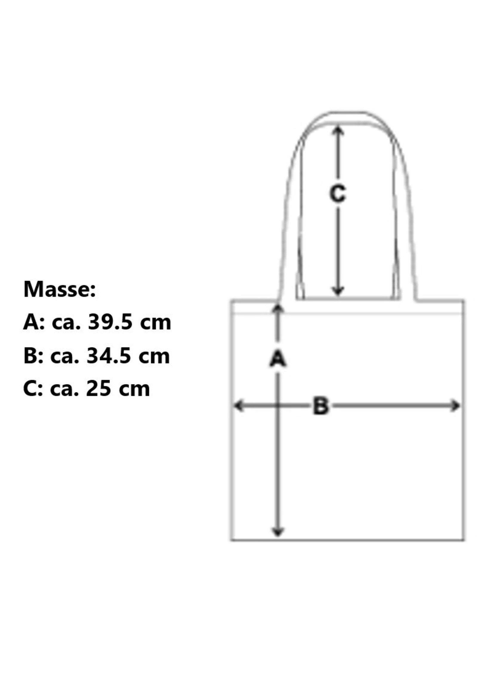 Borsa di cotone Piccolo Buddha Meditazione