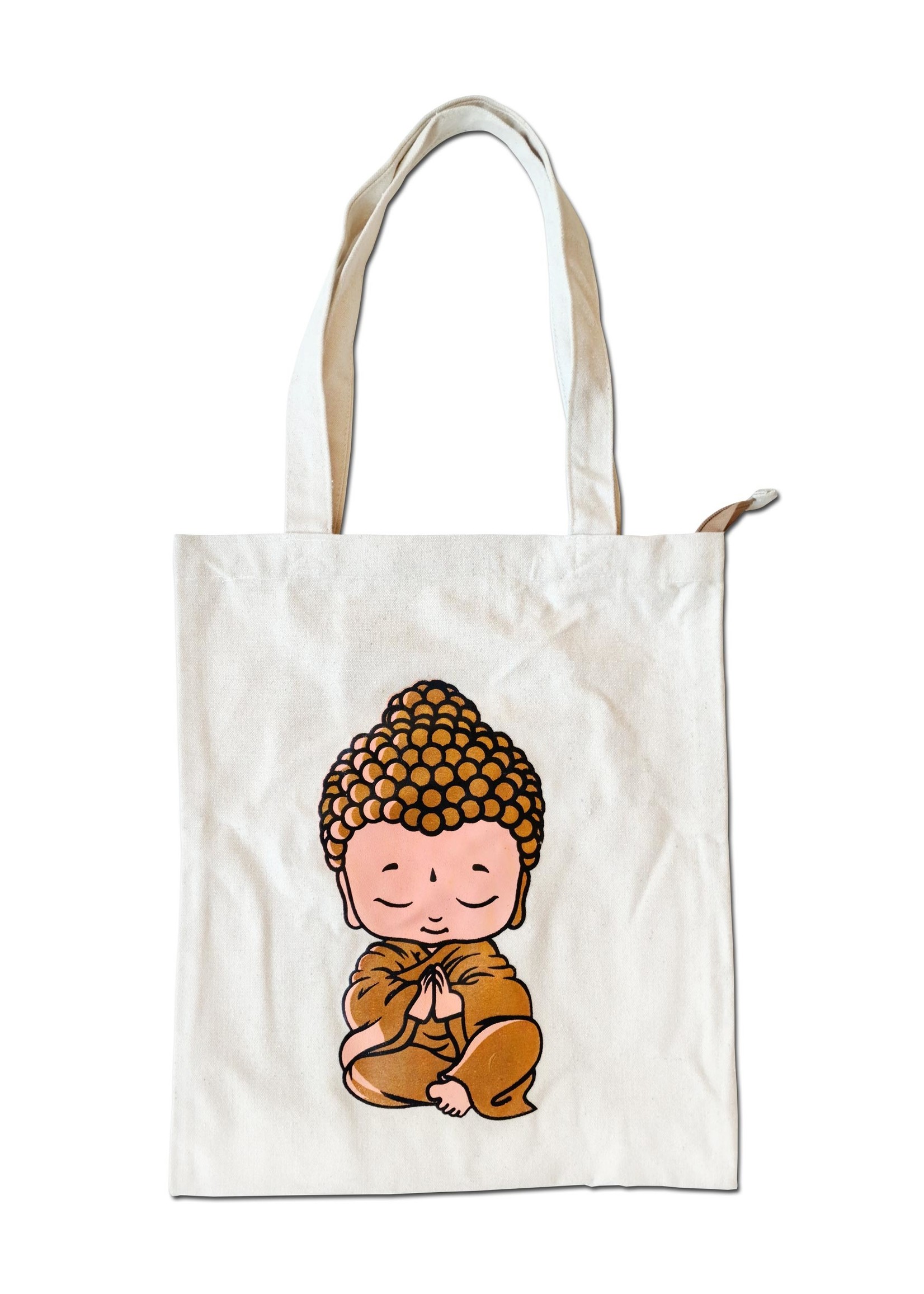 Stofftasche aus Baumwolle kleiner Buddha Meditation