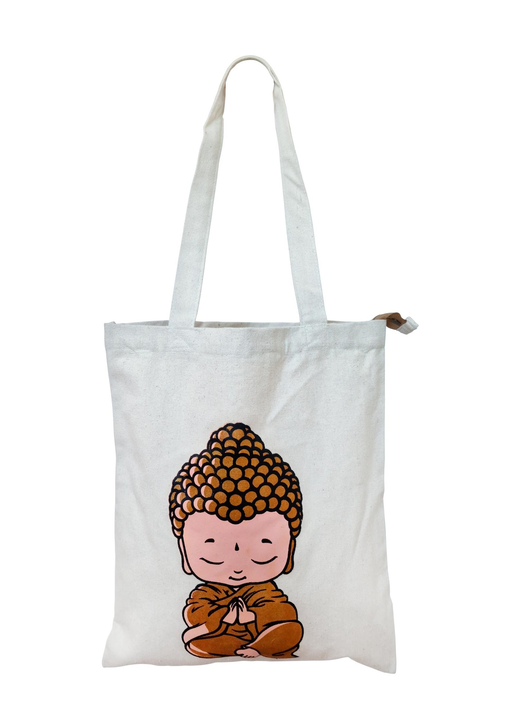 Borsa di cotone Piccolo Buddha Meditazione