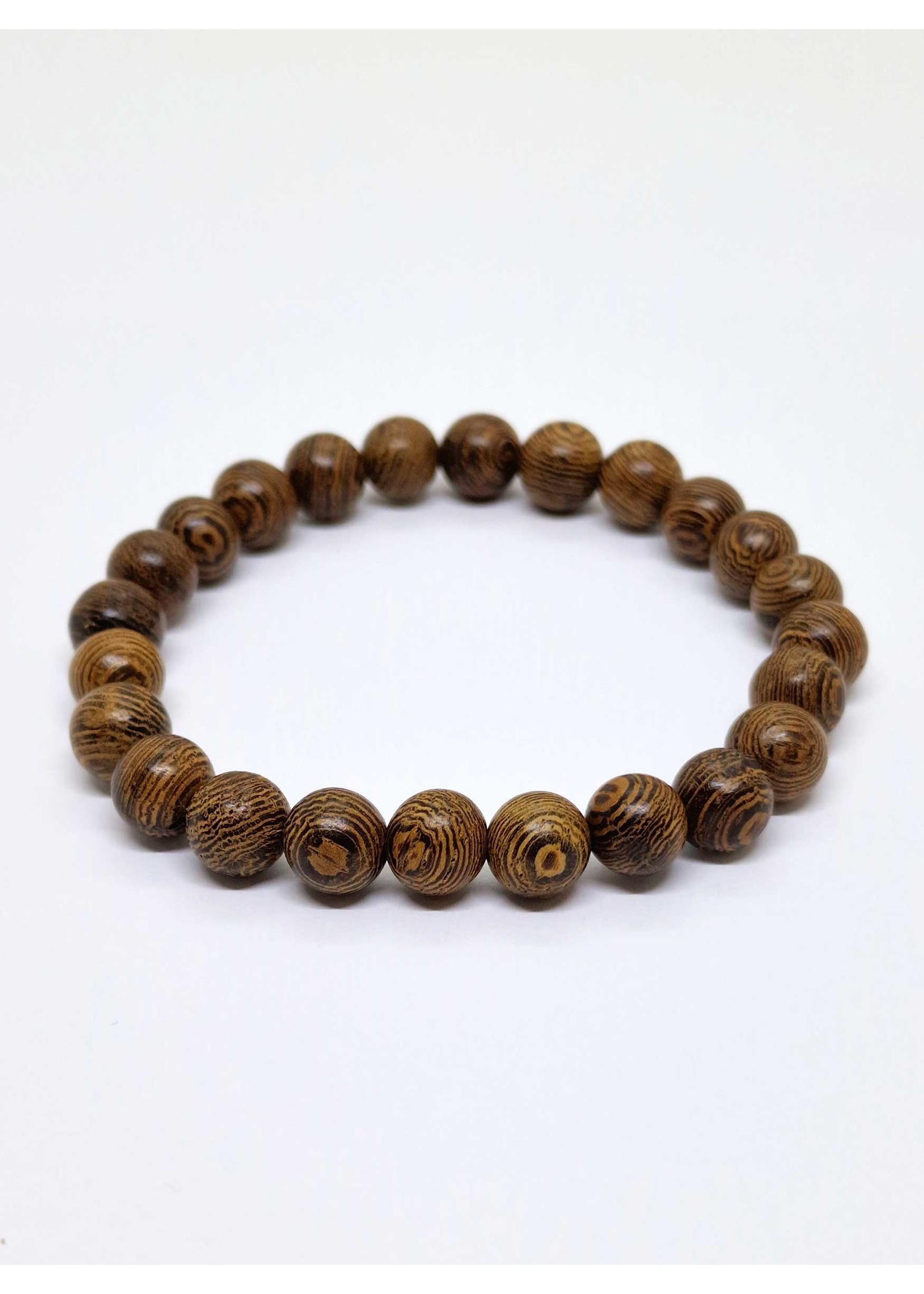 Bracelet en bois brun