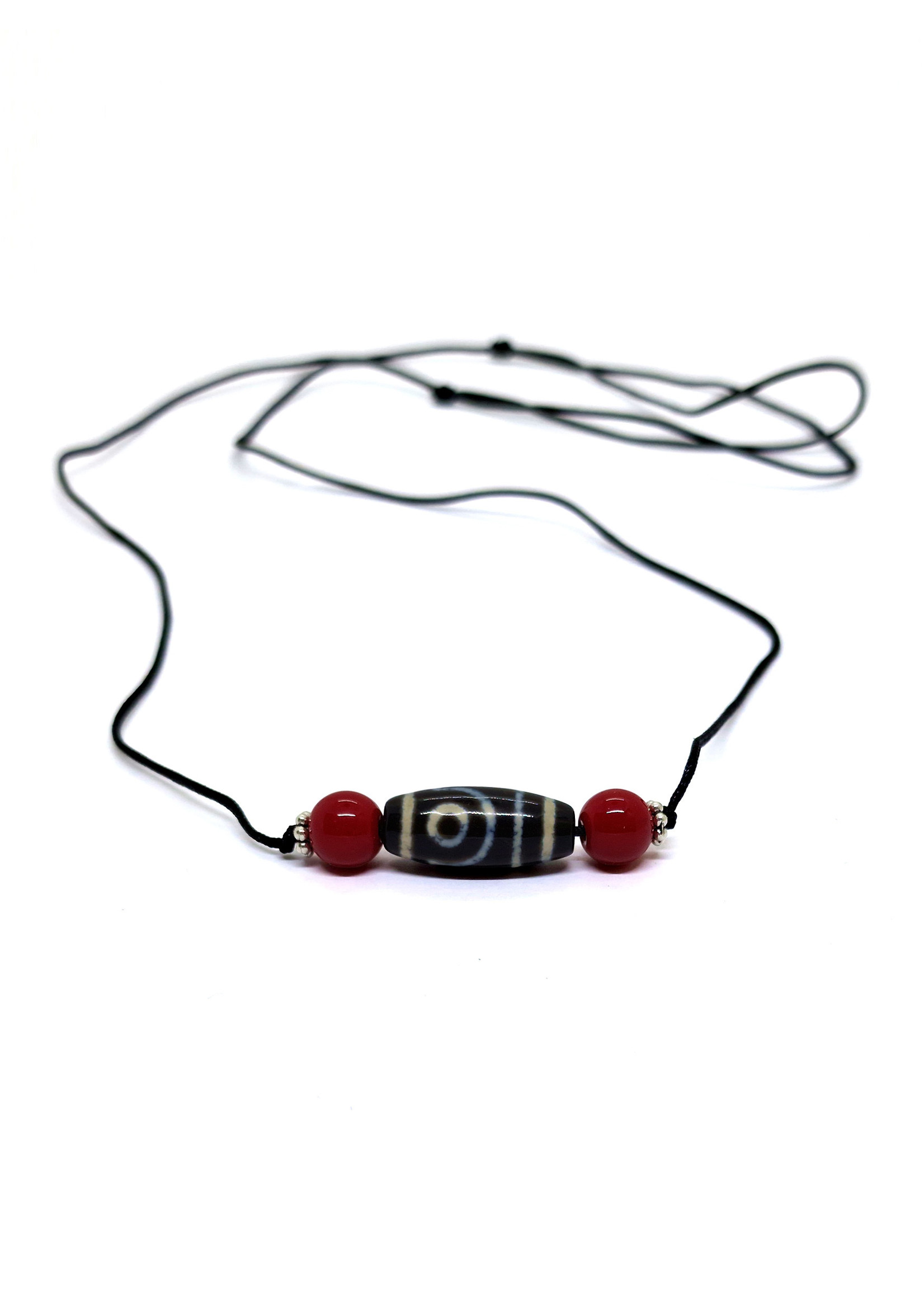 Collana Dzi Ciondolo a 2 occhi