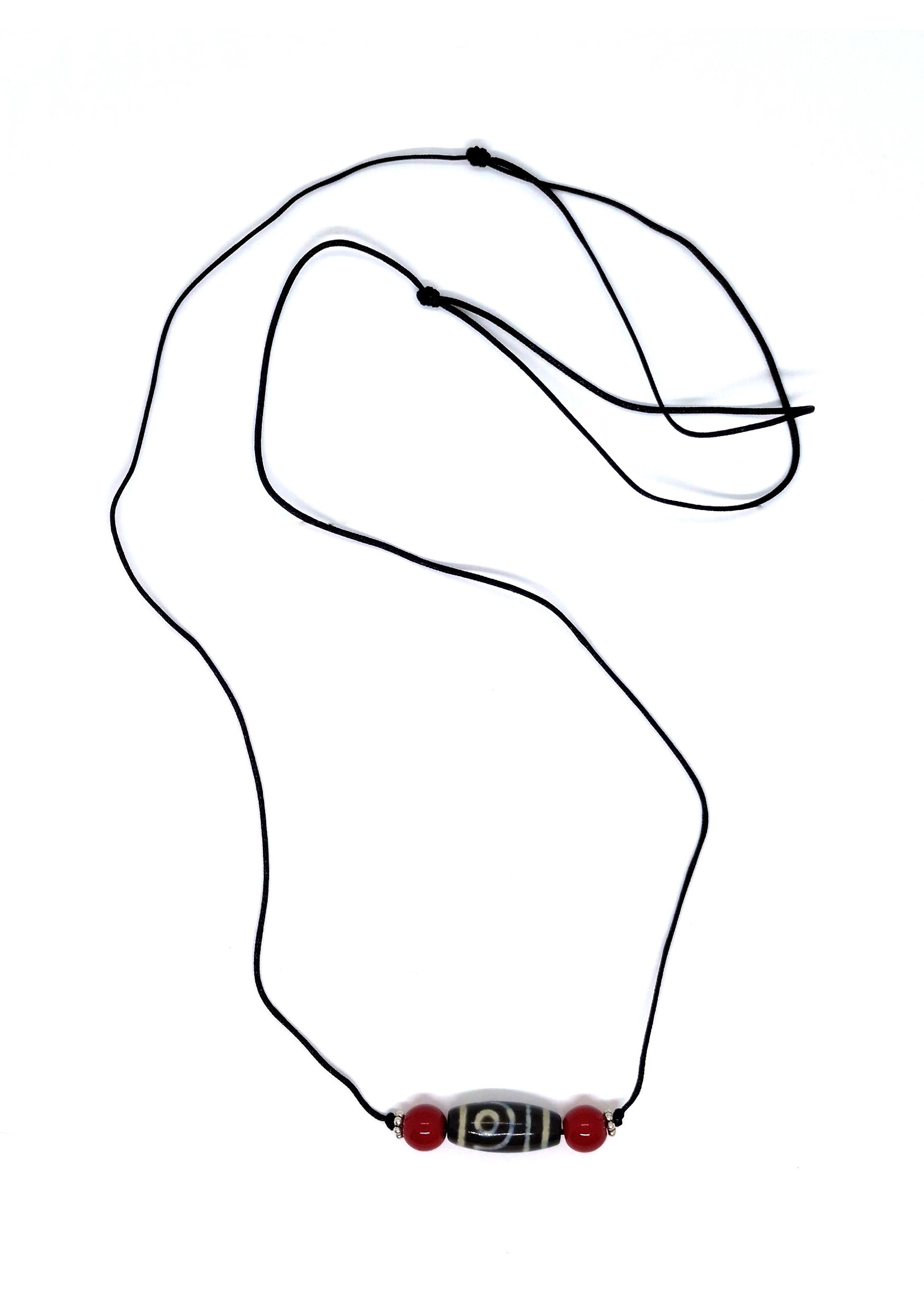 Collana Dzi Ciondolo a 2 occhi