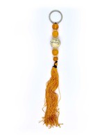 Tibetan Keychain Amber Beads