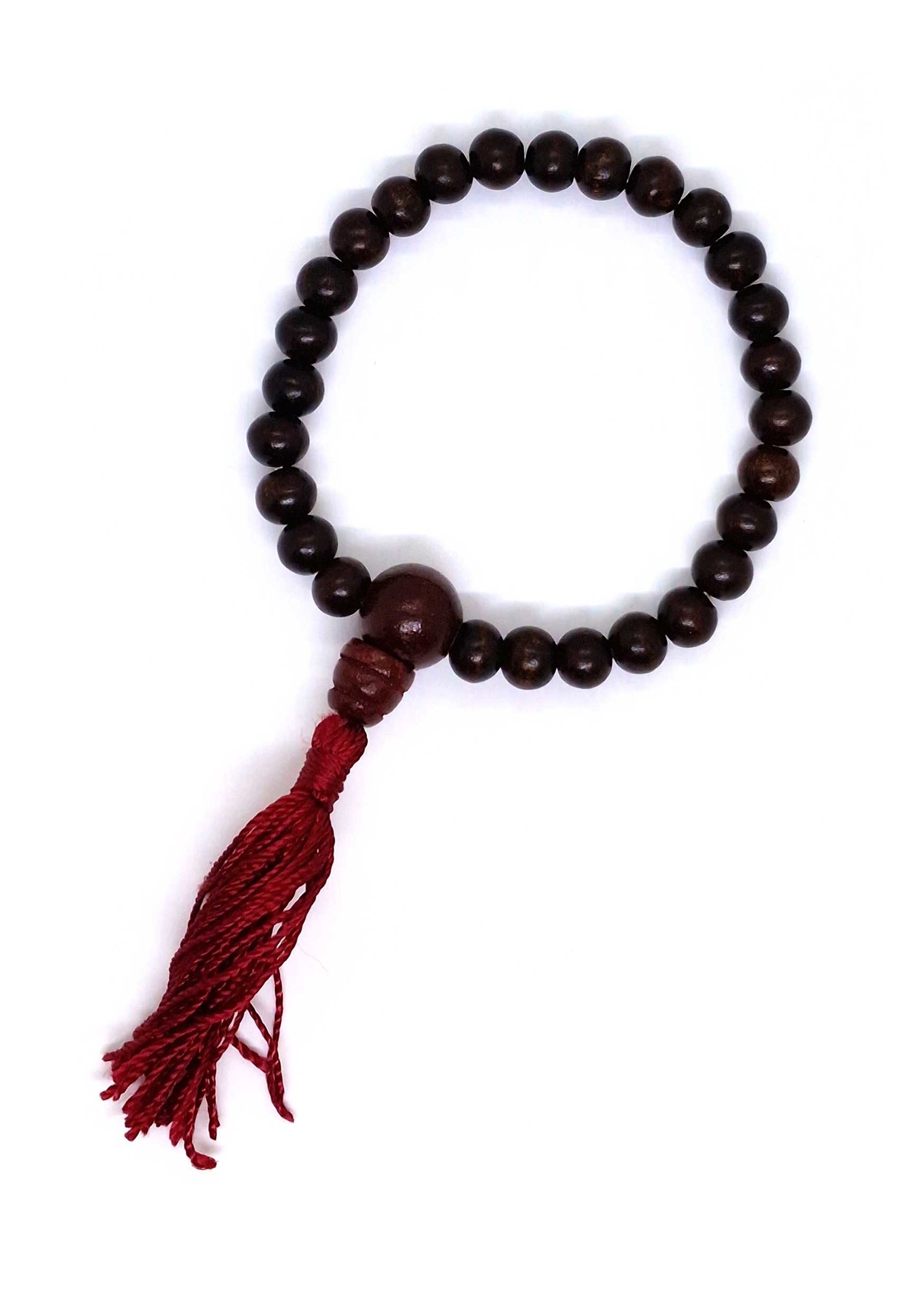 Rosewood Bracelet With Tassel