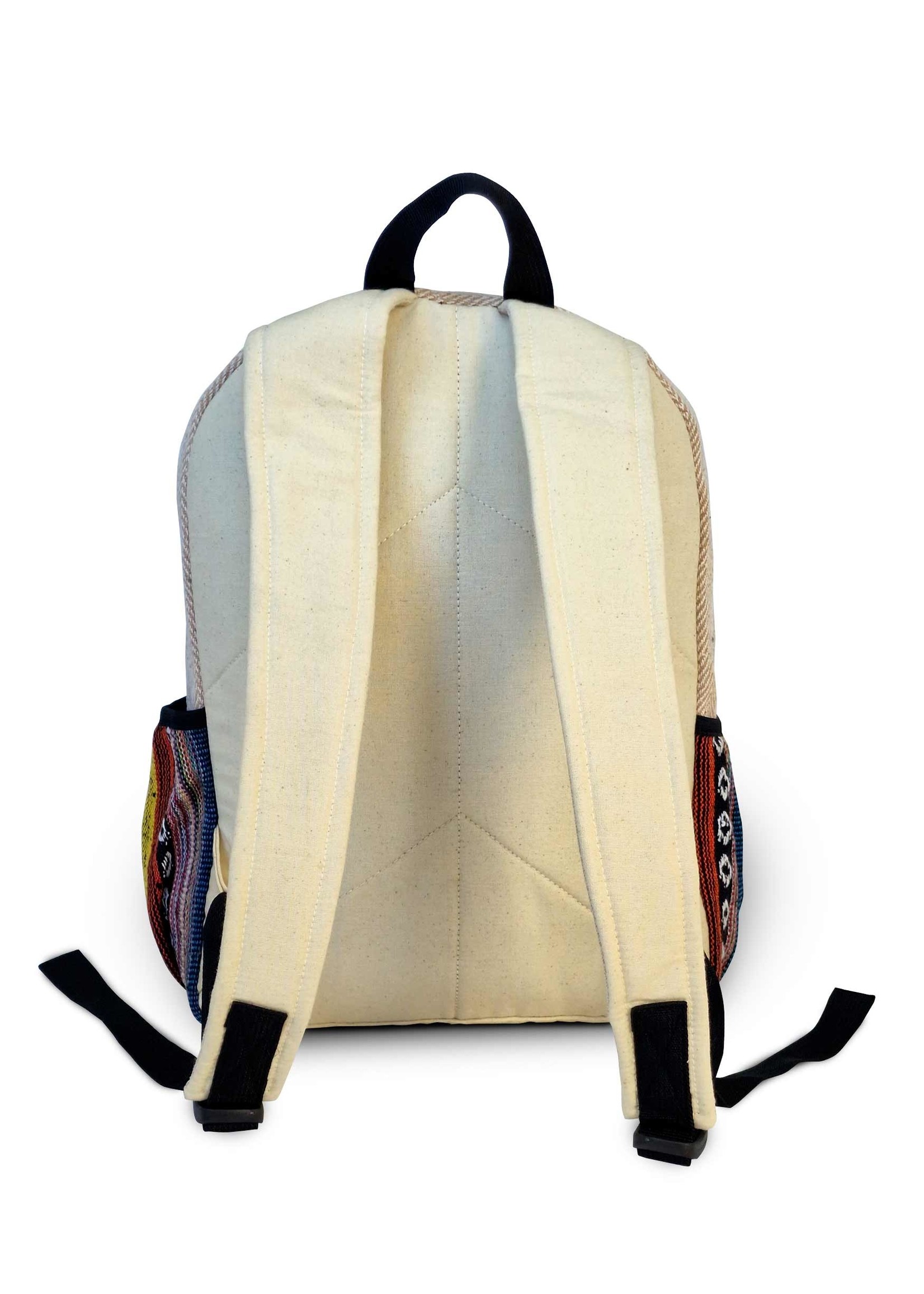 Sac à dos en chanvre et coton Bouddha