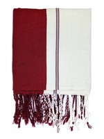 Tibetischer Ngakpa Schal aus Baumwolle, 95 x 290 cm