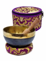 Tibetan Singing Bowl Thuk, 4-Pieces Set, Ø 12cm