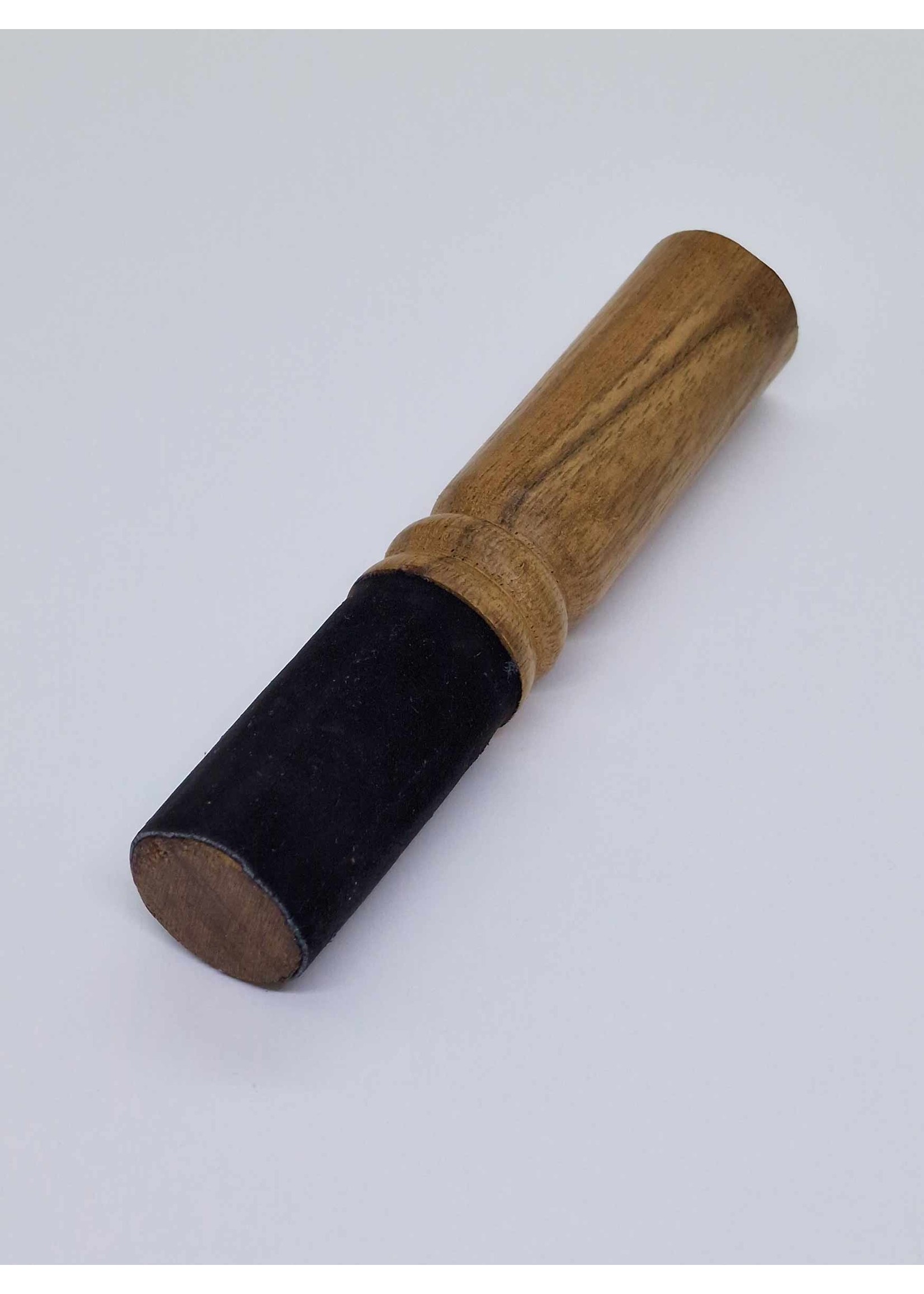 Wooden Mallet For Singing Bowls, black