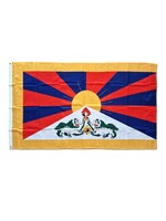 Bandiera nazionale tibetana Qualità Premium
