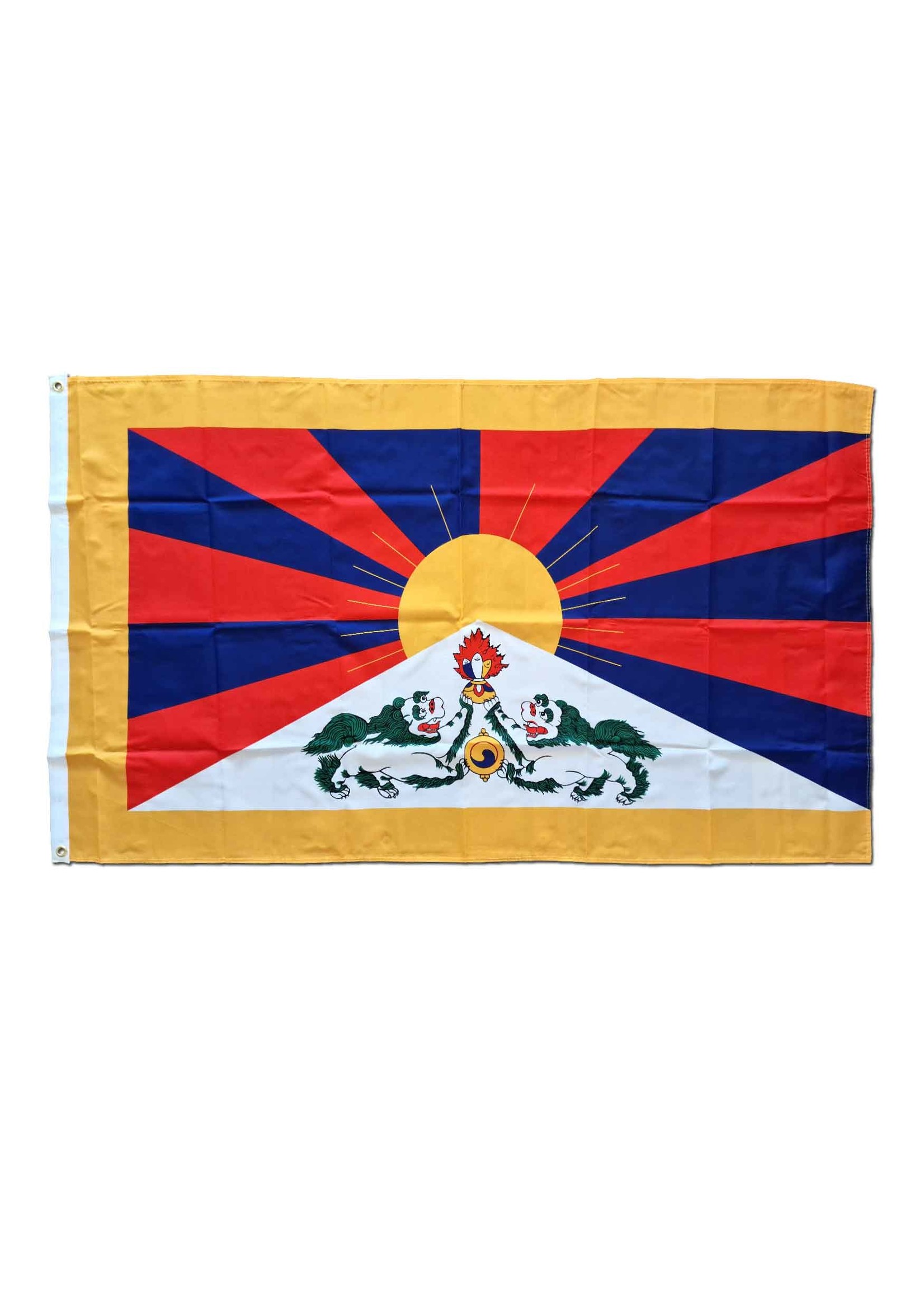 Bandiera nazionale tibetana Qualità Premium