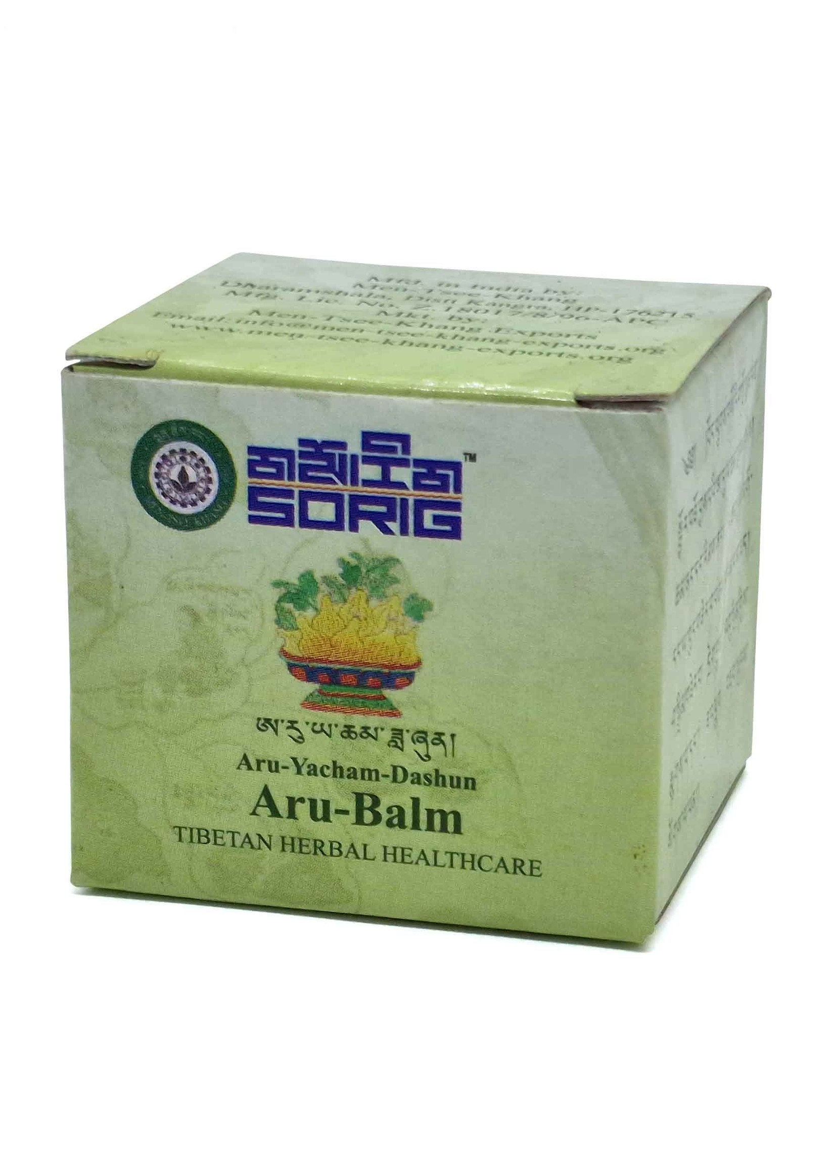 Sorig Aru Balm – Traditional Tibetan Herbal Formula for Refreshment