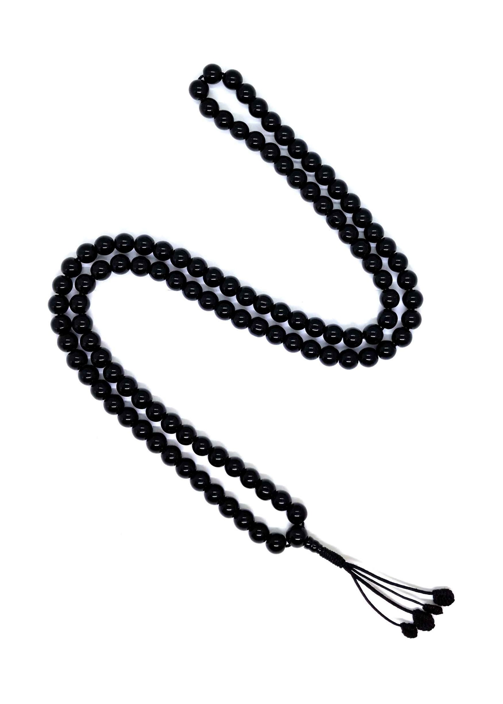 Tibetan Prayer Beads Black Onyx