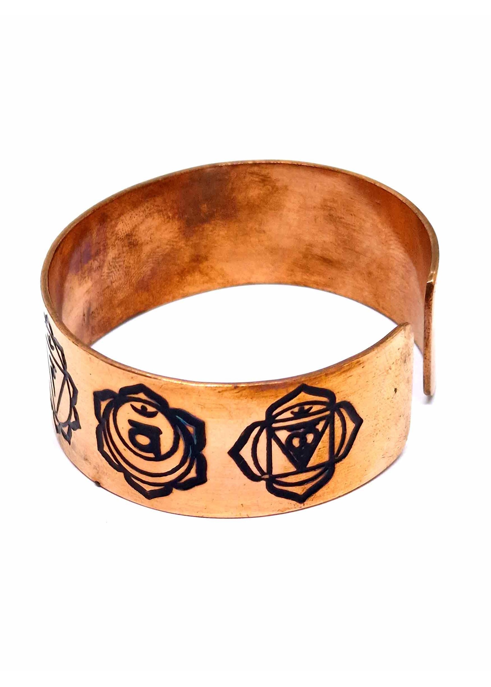 Copper chakra bracelet deals