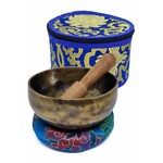 Tibetan Singing Bowl Gift Set Śūnya, Ø 12cm