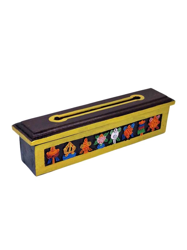 Dharma Chakra - Tibetische Räucherstäbchen aus Nepal - 27 Stäbchen à 22cm