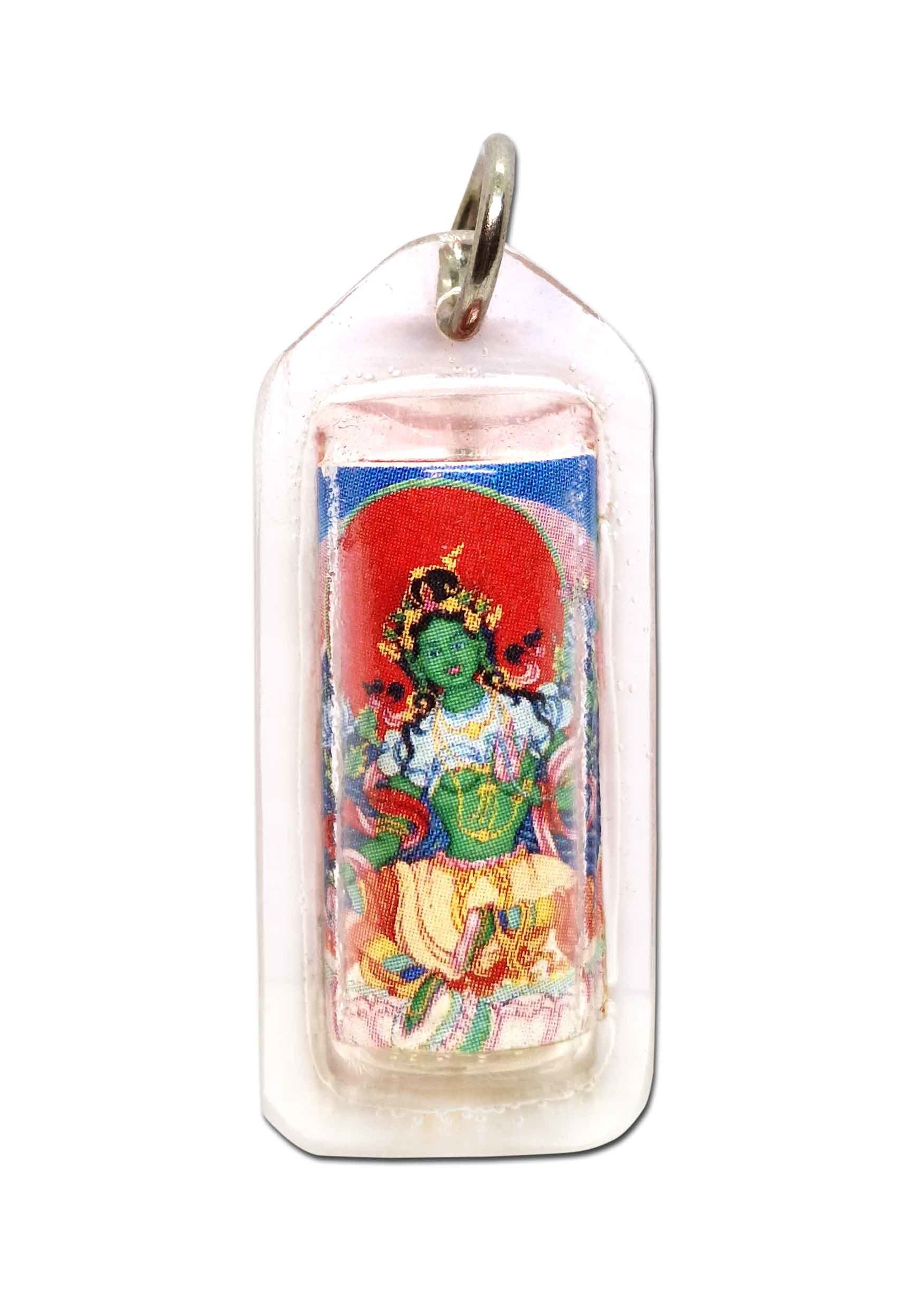 Green Tara Amulet, Tube
