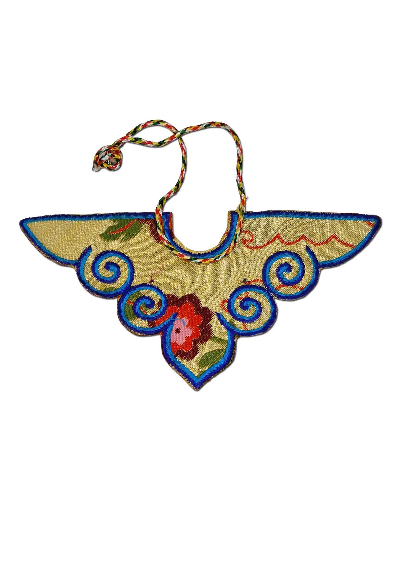 Abito di broccato per Tara Verde