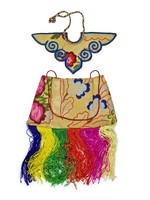 Robe en brocart pour Tara Verte