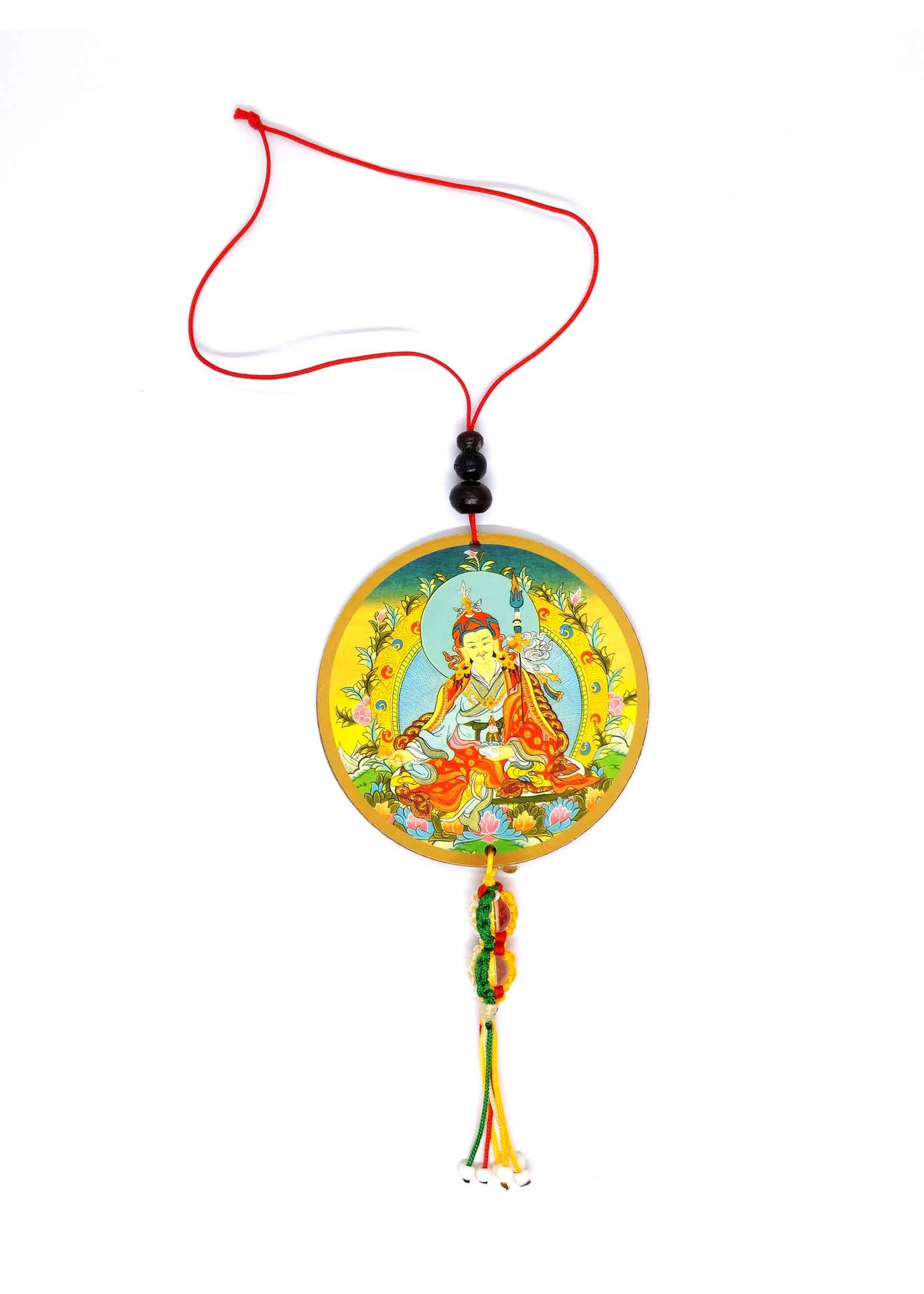 Autospiegel- / Schlüsselanhänger Guru Rinpochen (Padmasambhava)