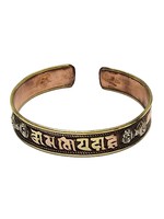 Bangle tibétain fabriqué à la main avec Dorje et Mantra