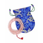 Tibetan Prayer Beads, Rose Quartz