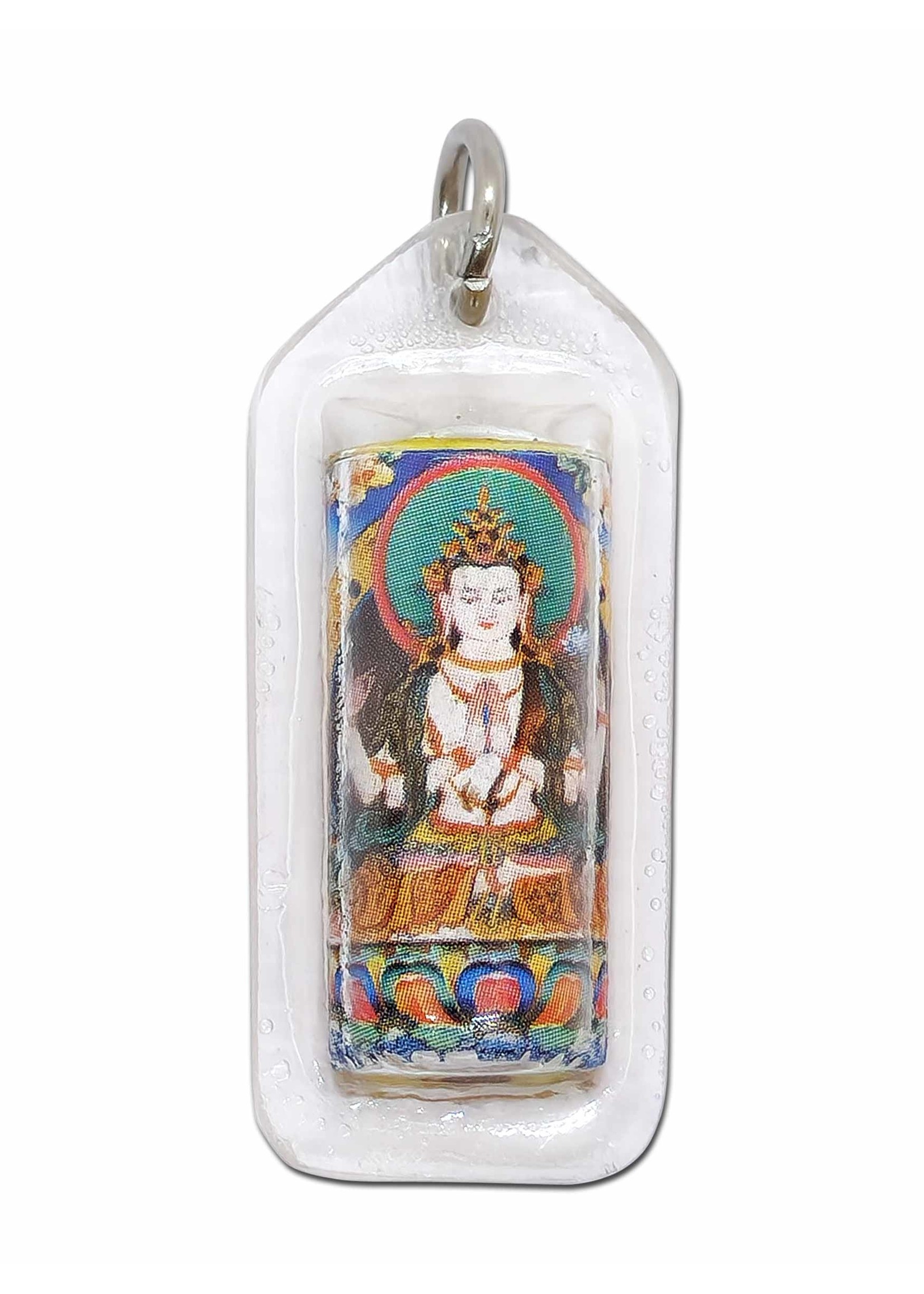 Amuleto Chenrezig (Avalokiteshwara), Tubo