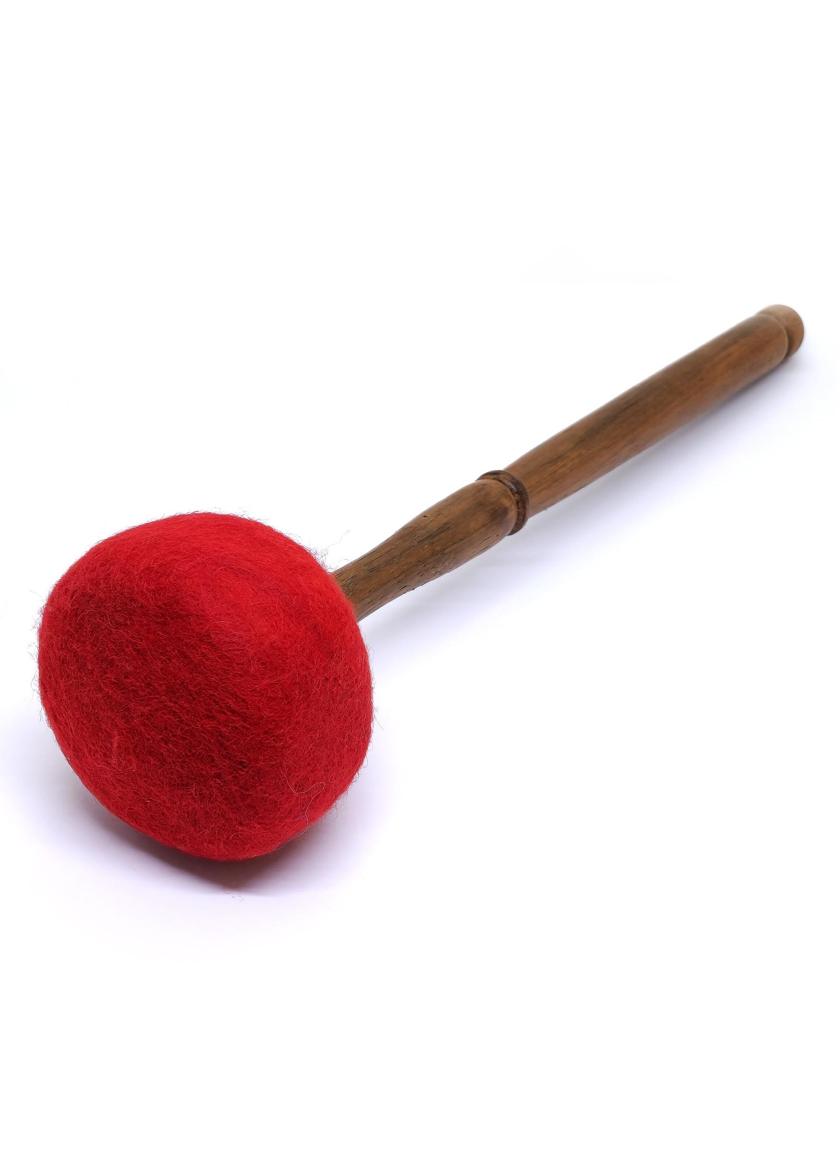 Maillet en bois pour bols chantants et gongs avec tête en feutre, grand